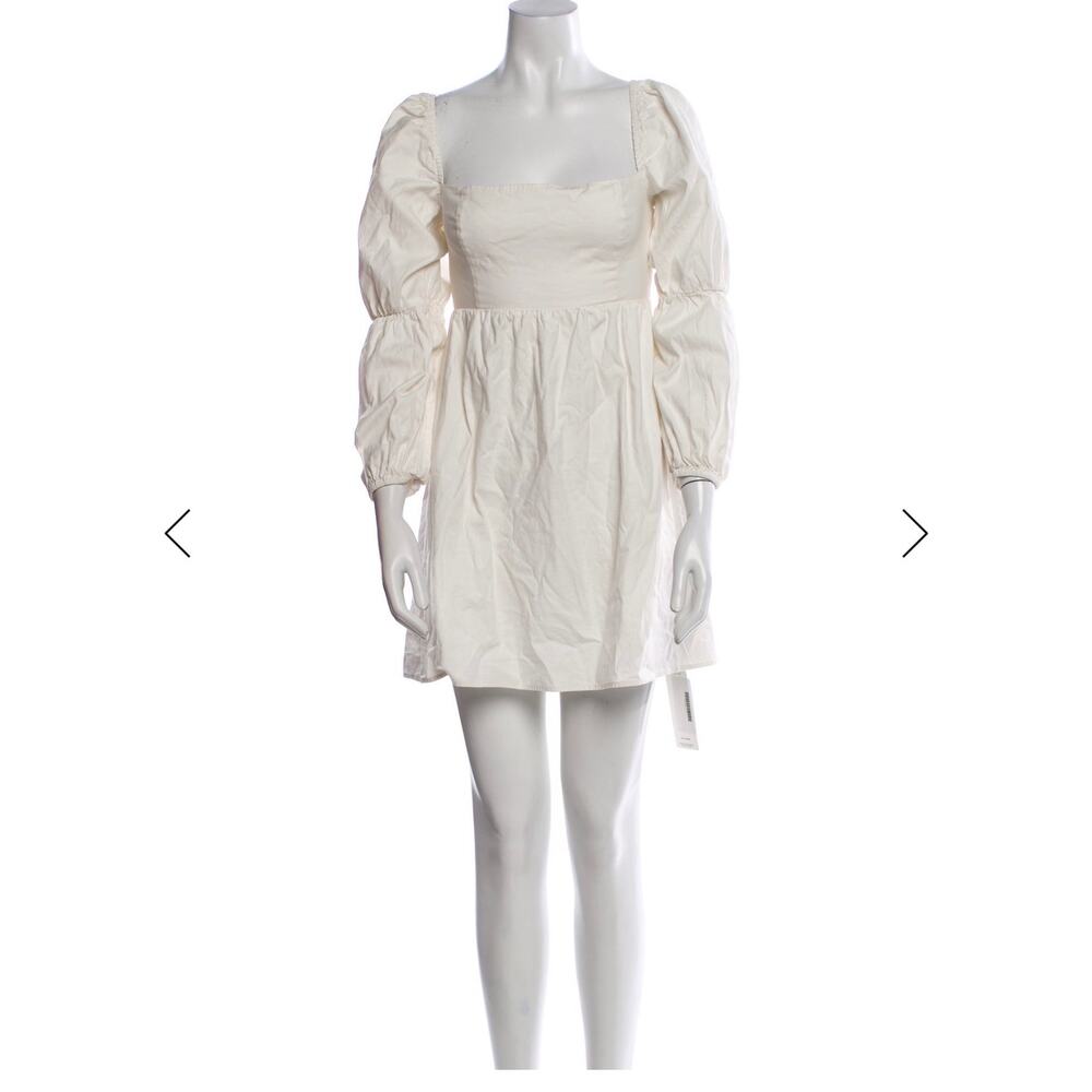 Reformation Square neckline mini dress